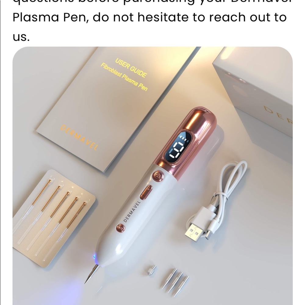 Dermavel Plasma Pen. BNIB